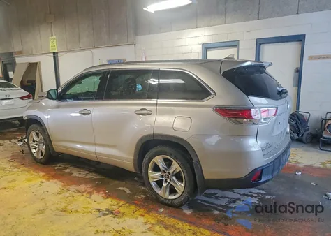 2016 Toyota Highlander Limited из США, поврежденный, VIN 5TDDKRFH2GS291380